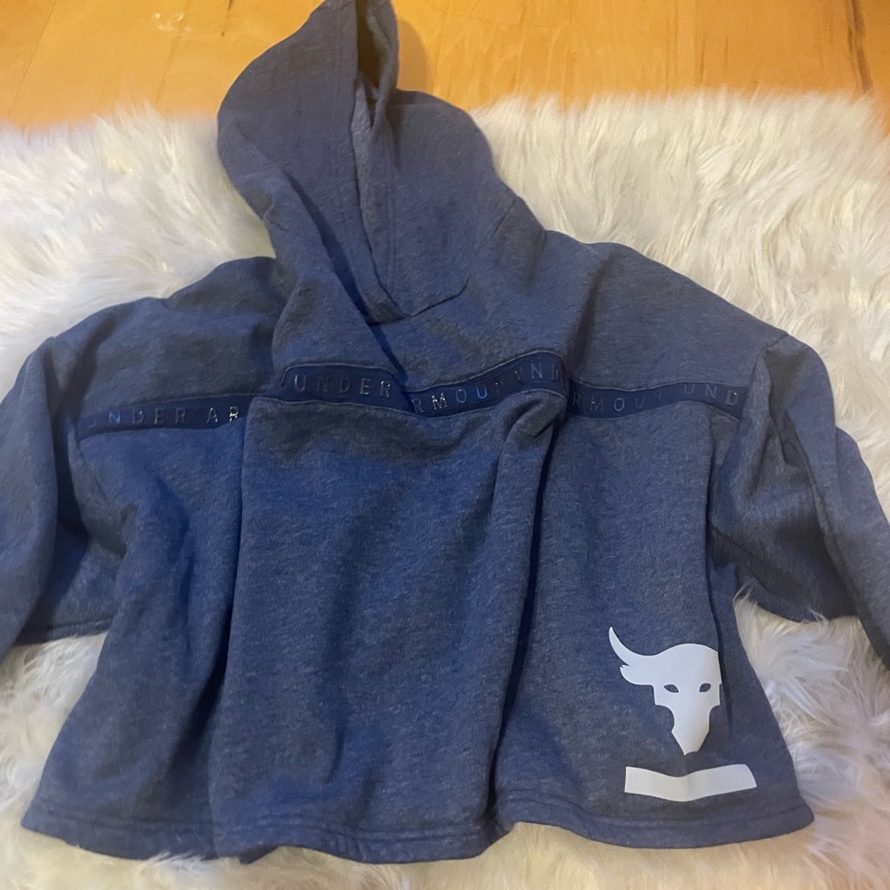 UNDER ARMOR CROPPED HOODIE